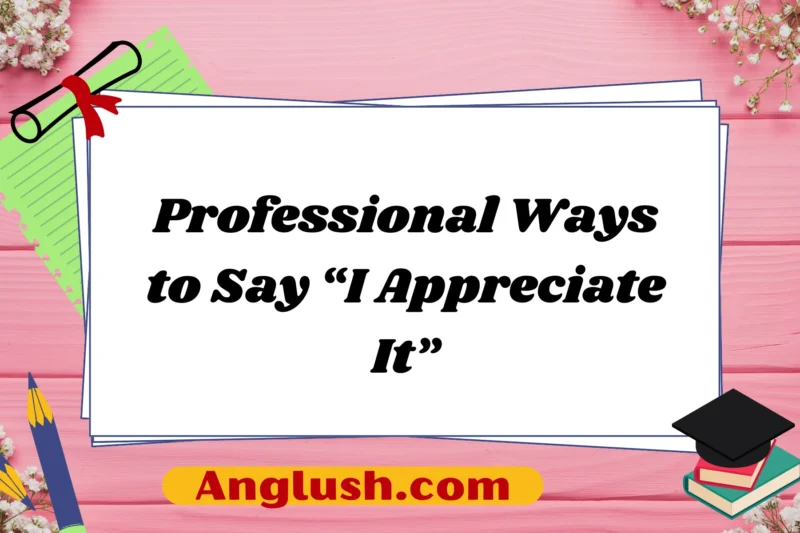 12+ Professional Ways to Say “I Appreciate It”