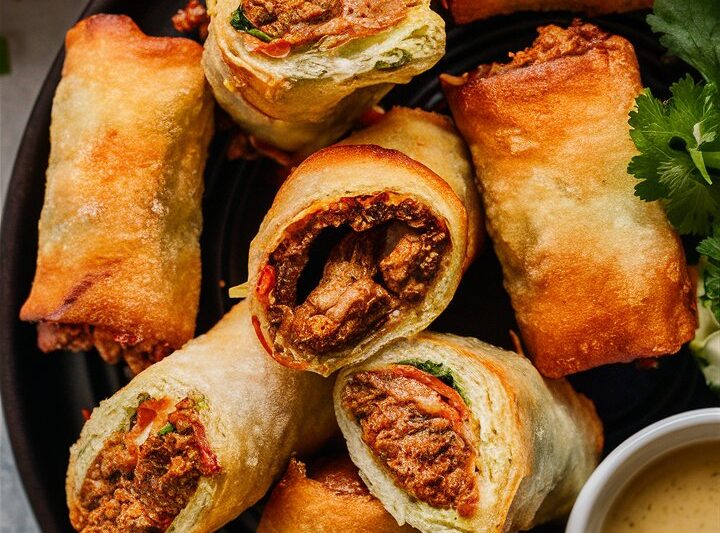 Quick & Easy Air-Fryer Breakfast Egg Rolls Recipes 2025