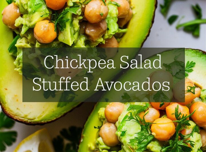 Chickpea Salad Stuffed Avocados: Fresh, Healthy & Delicious Eating 2025