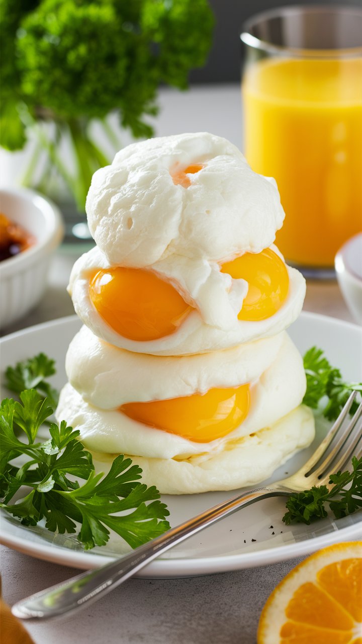 Cloud Eggs on Sourdough