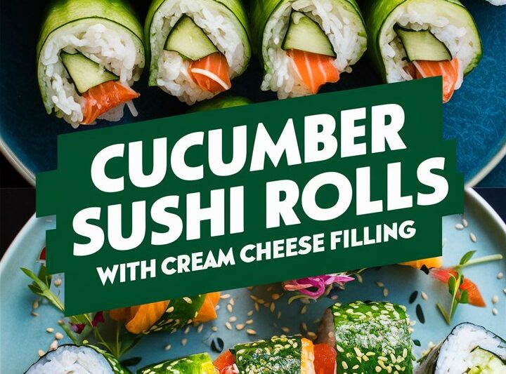 Cucumber Sushi Rolls with Cream Cheese Filling — Easy, Healthy, and Delicious Low-Carb Delight 2025