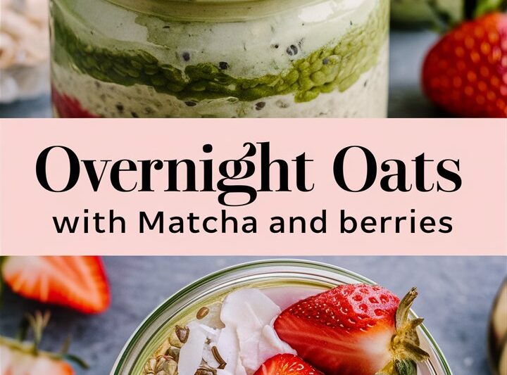 Easy, Healthy, Delicious: Overnight Oats with Matcha and Berries Explained 2025