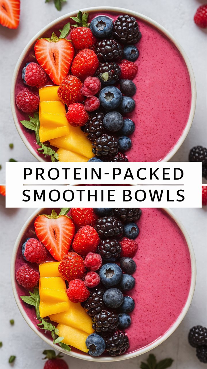 Protein-Packed Smoothie Bowls