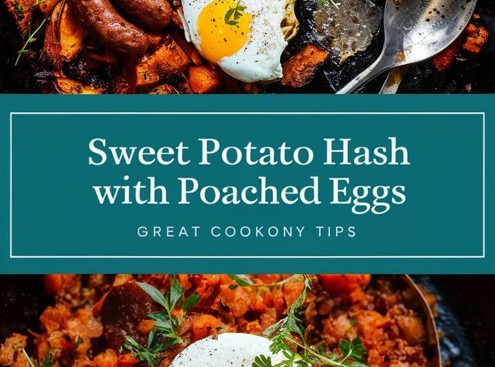 Delicious and Healthy Sweet Potato Hash with Poached Eggs Recipe 2025