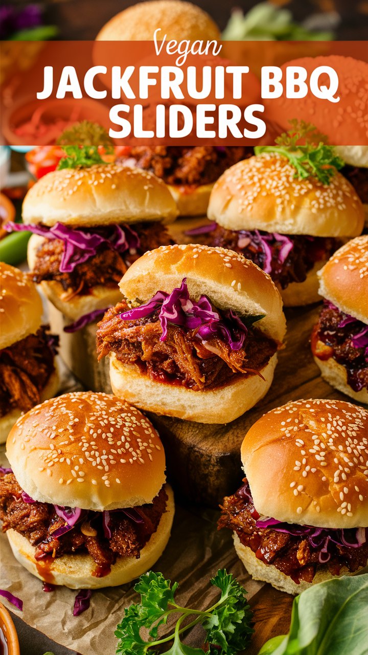 Vegan Jackfruit BBQ Sliders