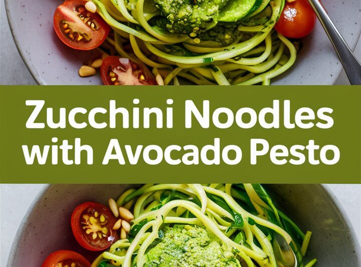 Easy Zucchini Noodles with Avocado Pesto (Vegan, Gluten-Free Recipe) 2025