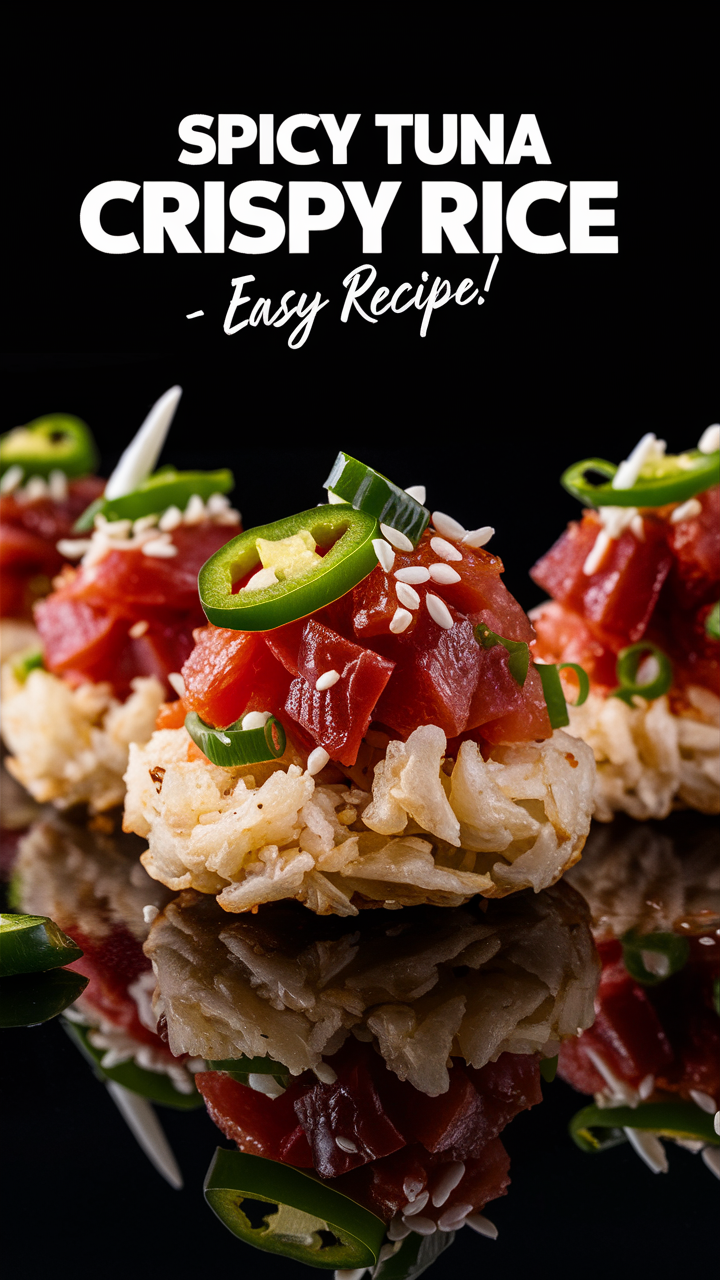 Spicy Tuna Crispy Rice Recipe