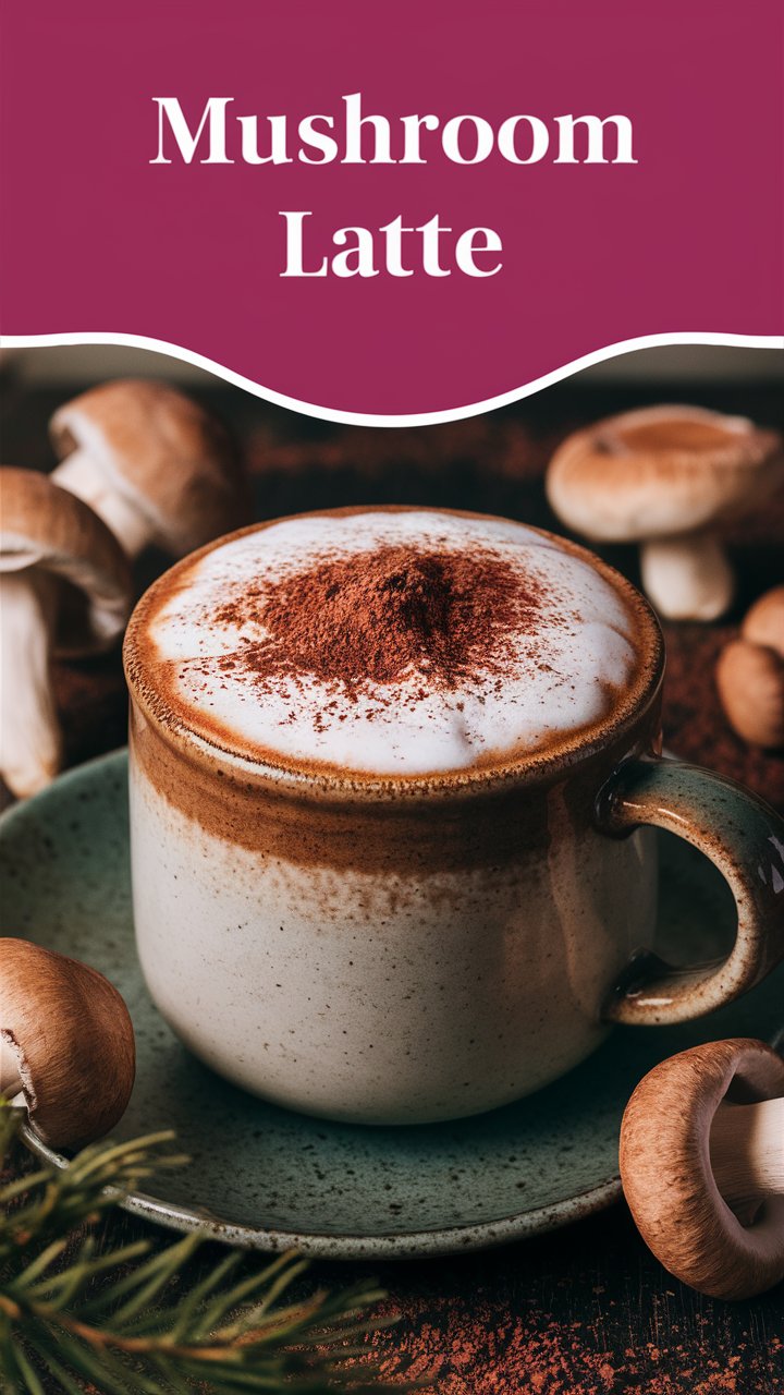 Adaptogenic Mushroom Lattes