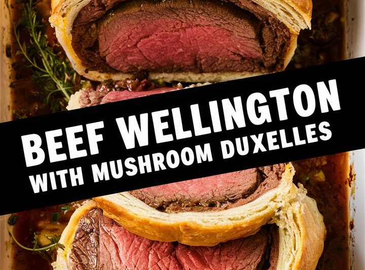 Step-by-Step Beef Wellington Recipe with Rich Mushroom Duxelles 2025