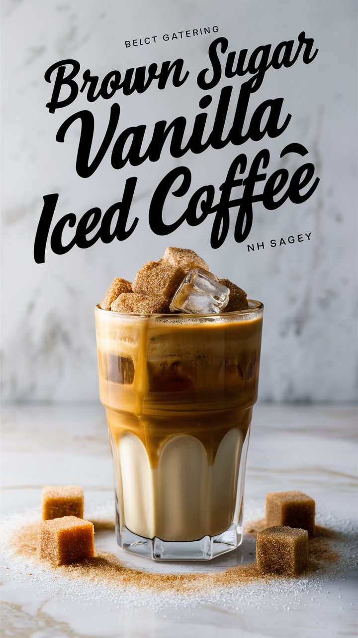 Brown Sugar Vanilla Iced Coffee Recipe!