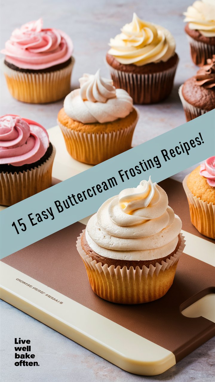 Buttercream Frosting Recipes!