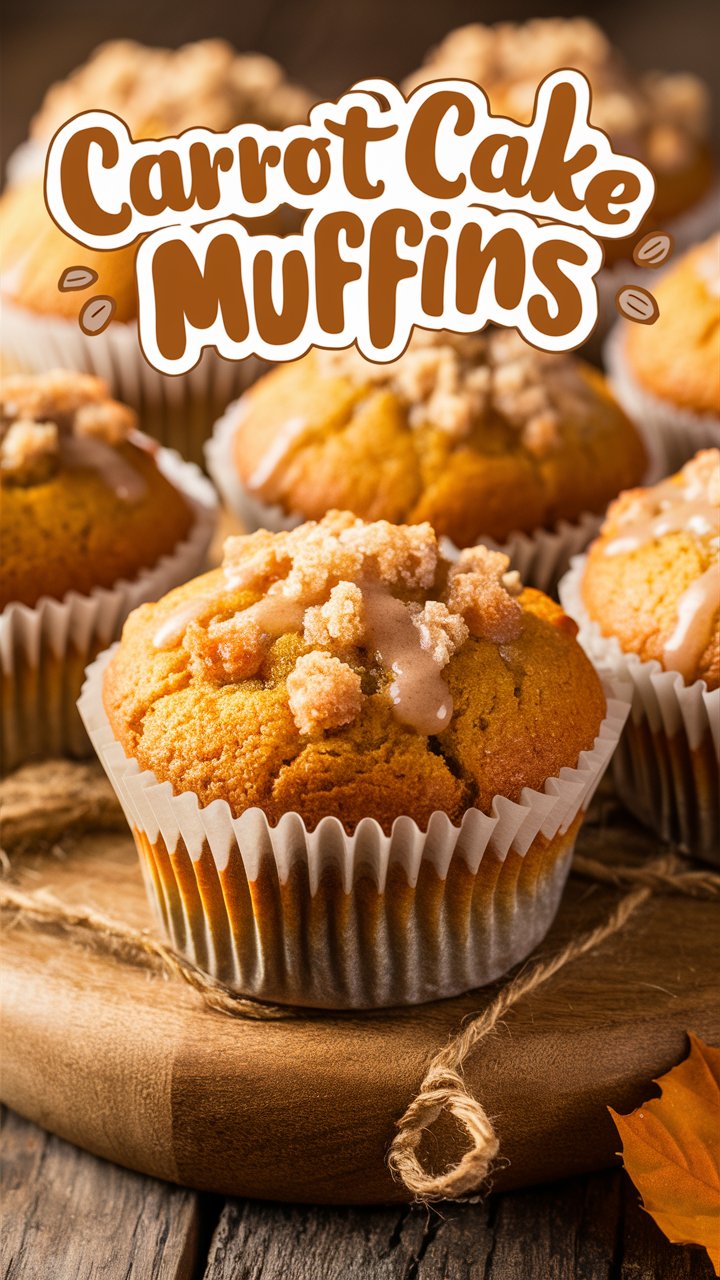 Carrot Cake Muffins