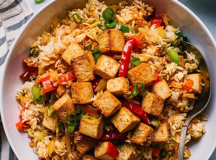 Low-Carb, High Flavor: Cauliflower Rice Stir-Fry with Veggies & Tofu 2025