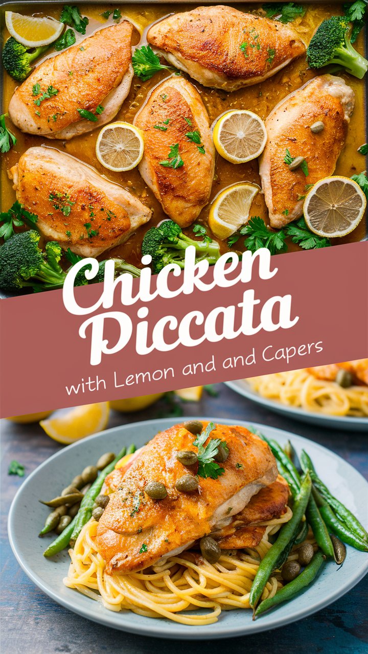 Chicken Piccata with Lemon and Capers