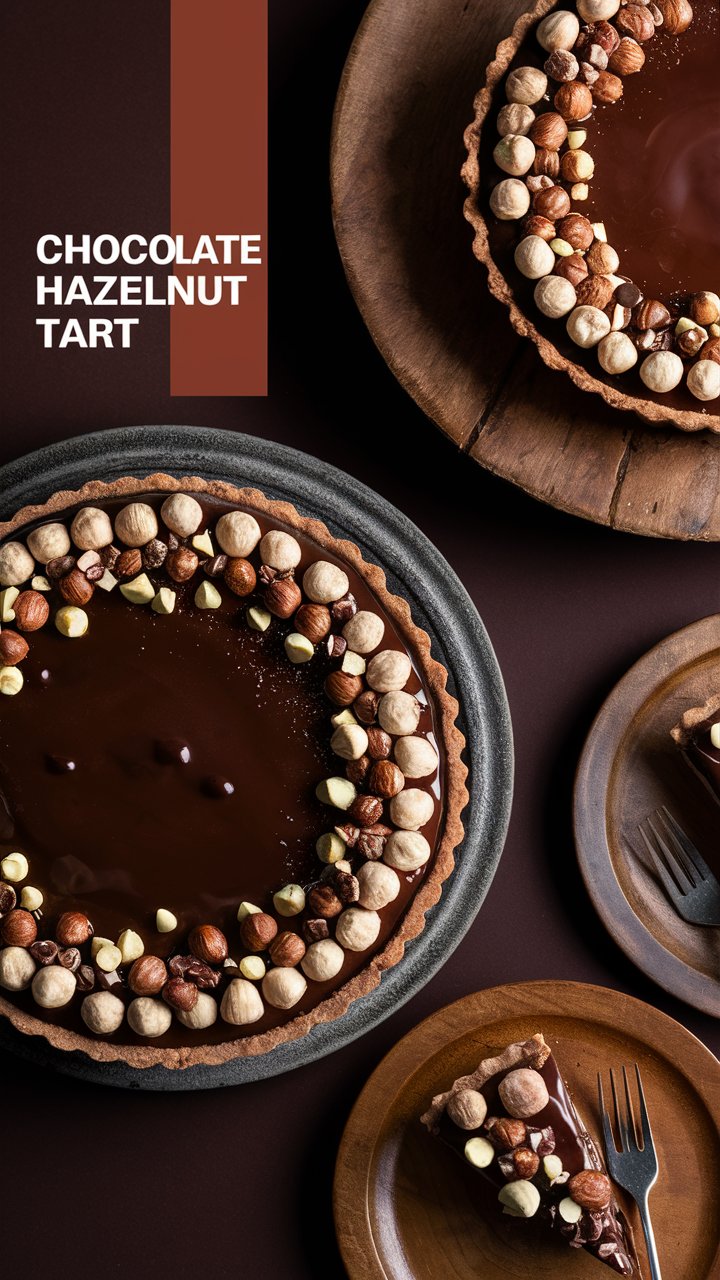Chocolate and Hazelnut Tart