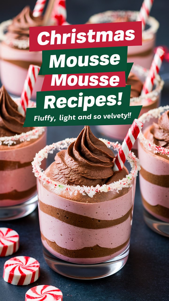 Christmas Mousse Recipes!