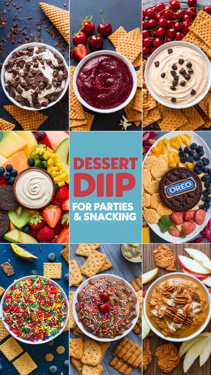 Dessert Dips for Parties & Snacking