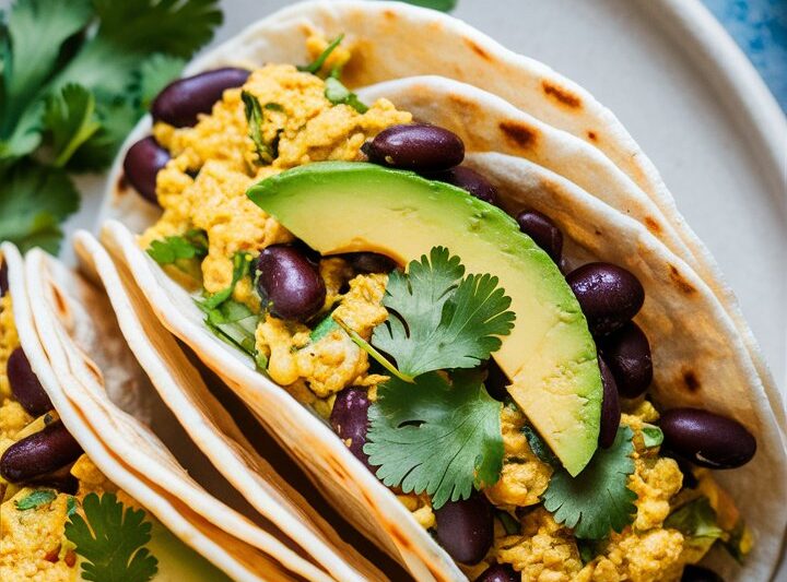 Easy Vegan Breakfast Burrito Recipe with Tofu, Beans & Avocado 2025