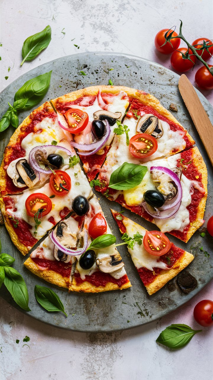 Grain-Free Cauliflower Pizza