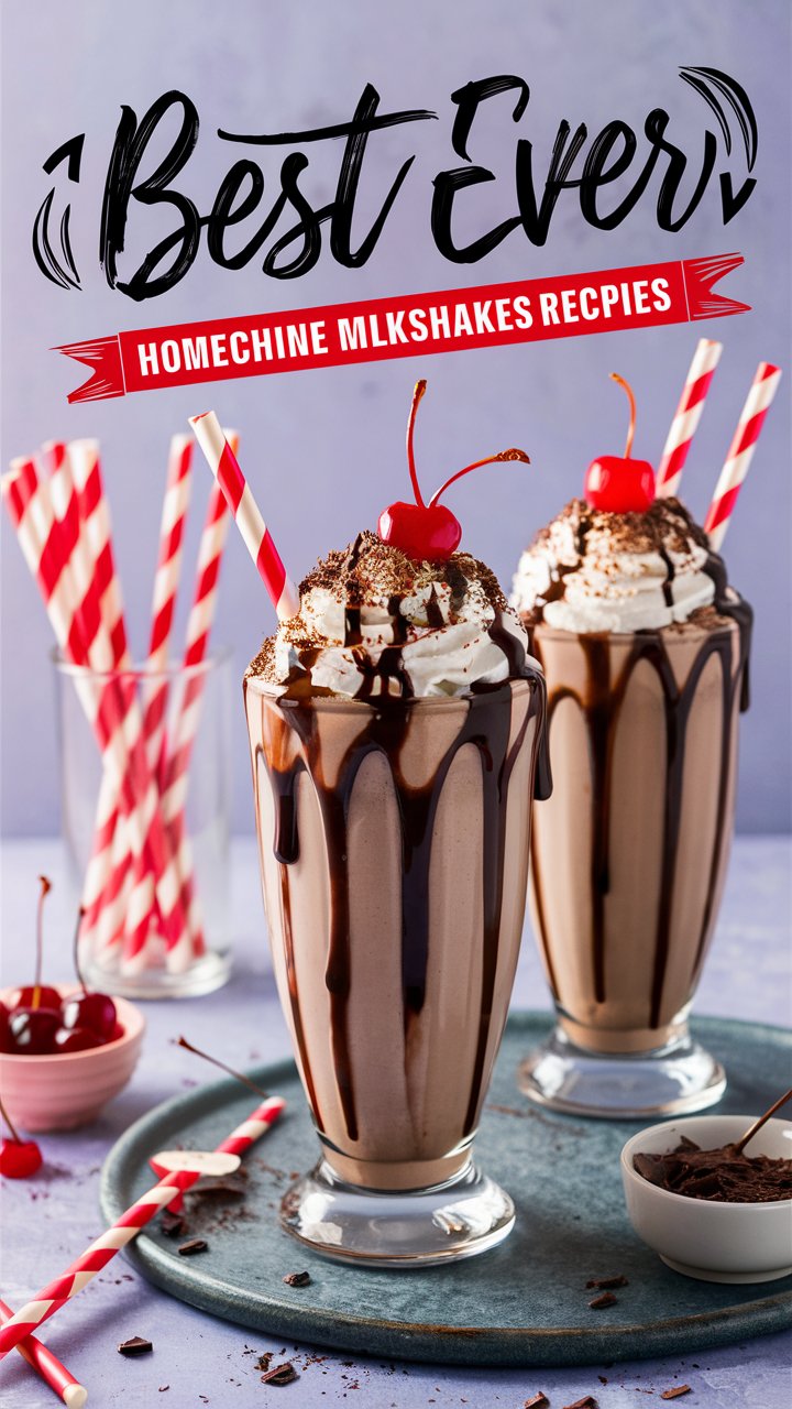 Homemade Milkshake Recipes