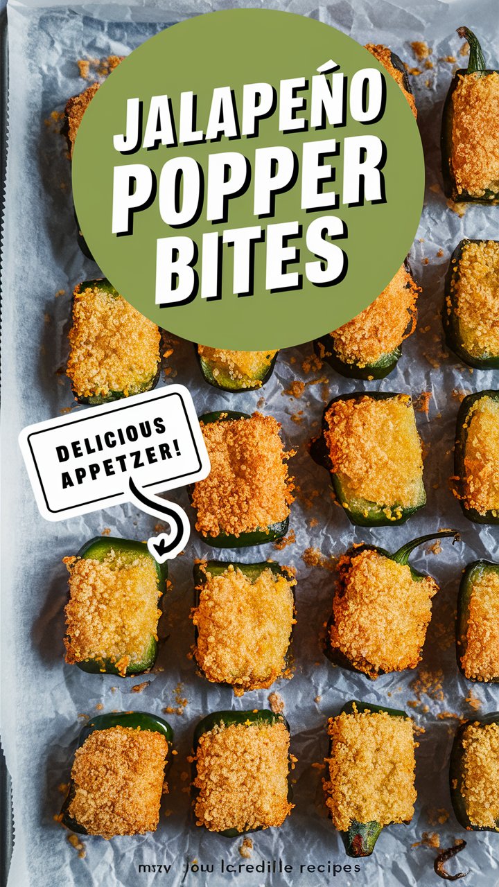 Jalapeño Popper Bites with Cream Cheese Filling