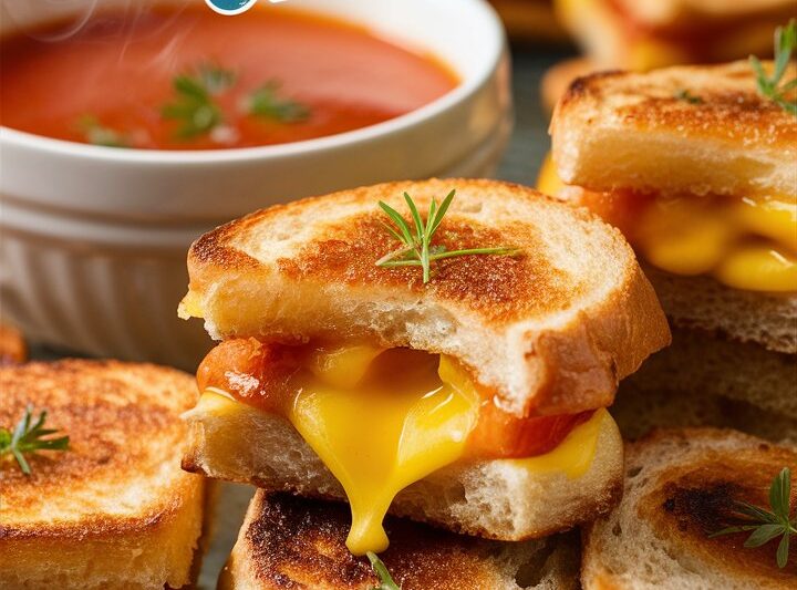 How to Make Mini Grilled Cheese with Creamy Tomato Soup (Easy & Irresistible) 2025