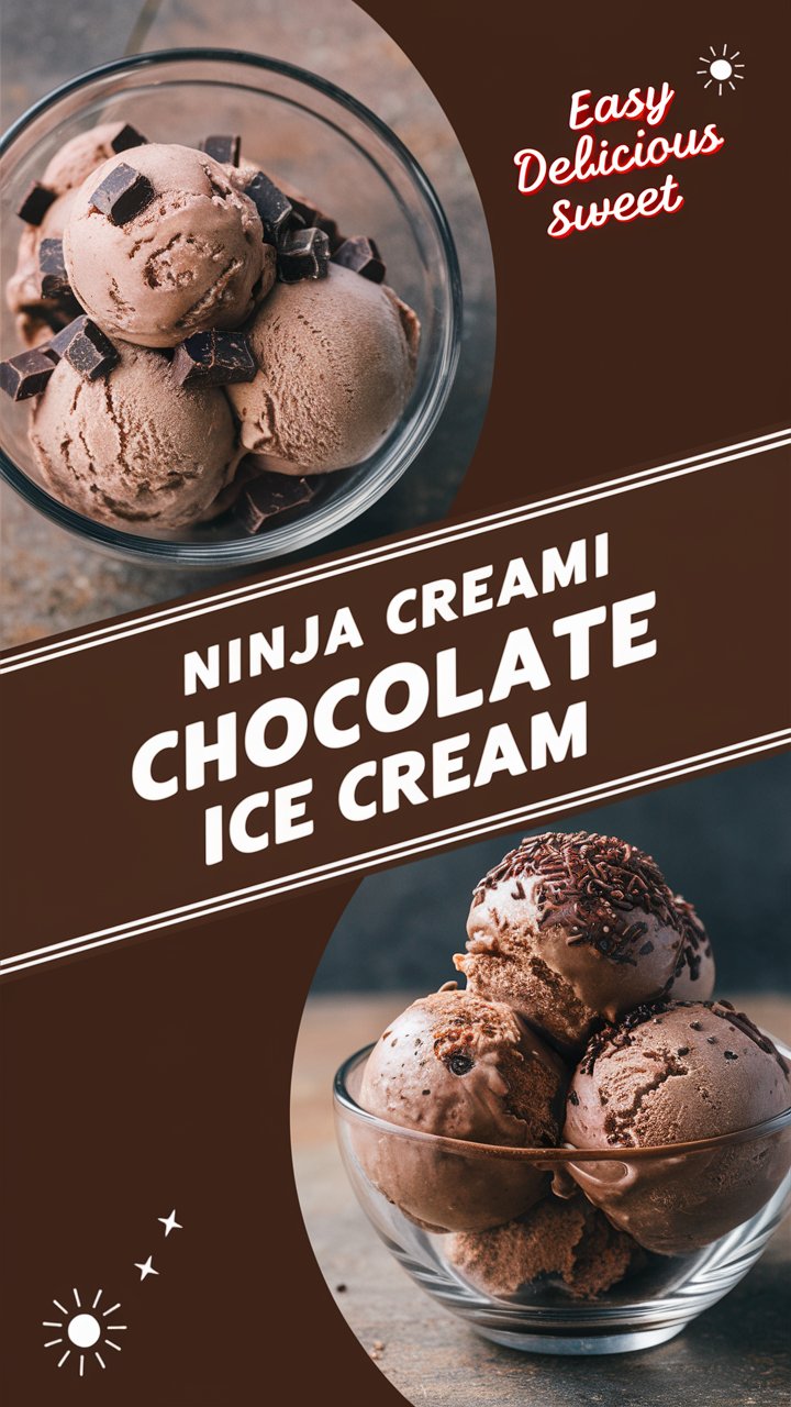 Ninja Creami Chocolate Frozen Yogurt
