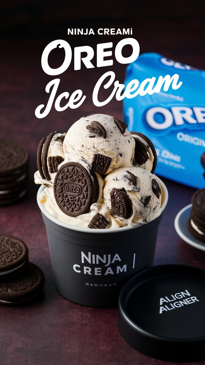 Ninja Creami Oreo Ice Cream