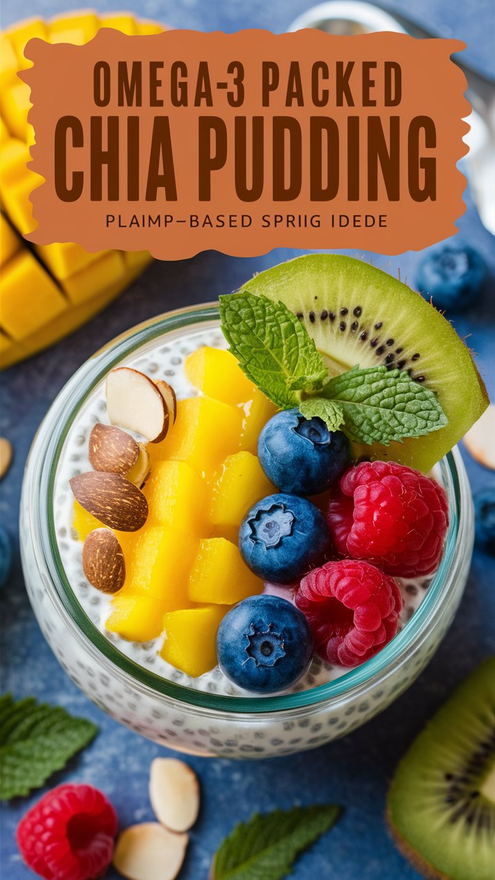 Omega-3 Packed Chia Pudding