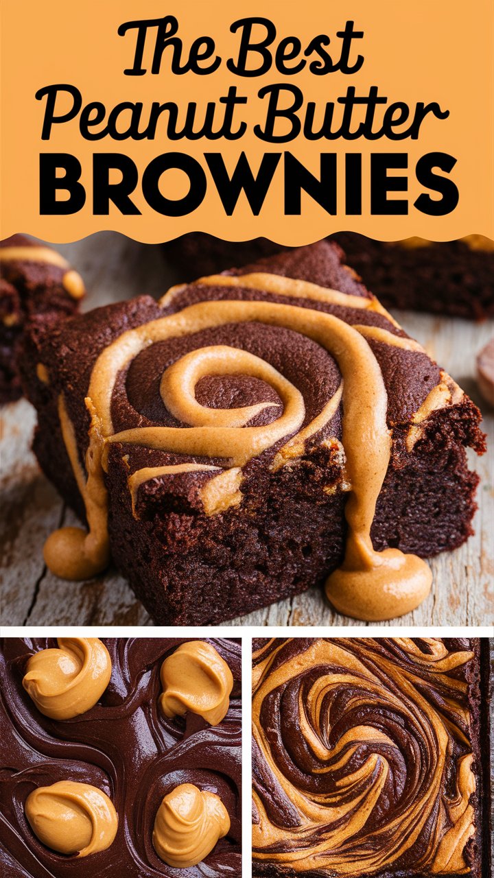 Peanut Butter Brownies