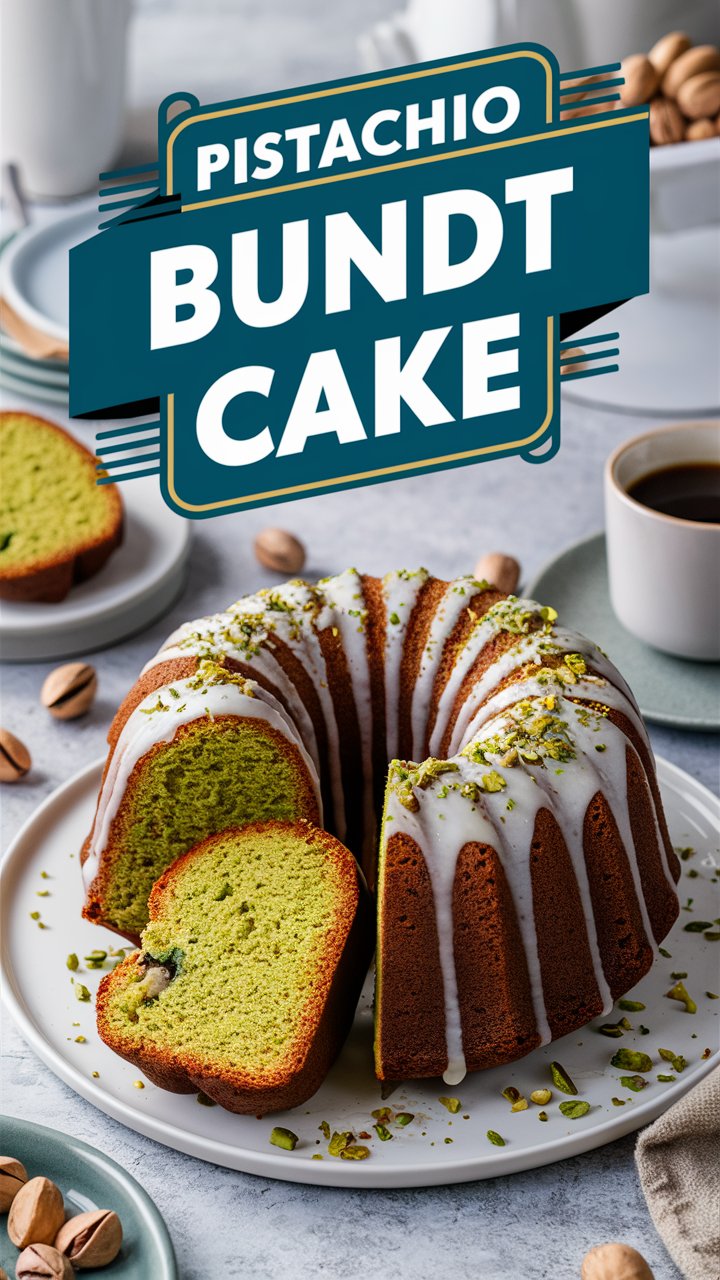 Pistachio Bundt Cake