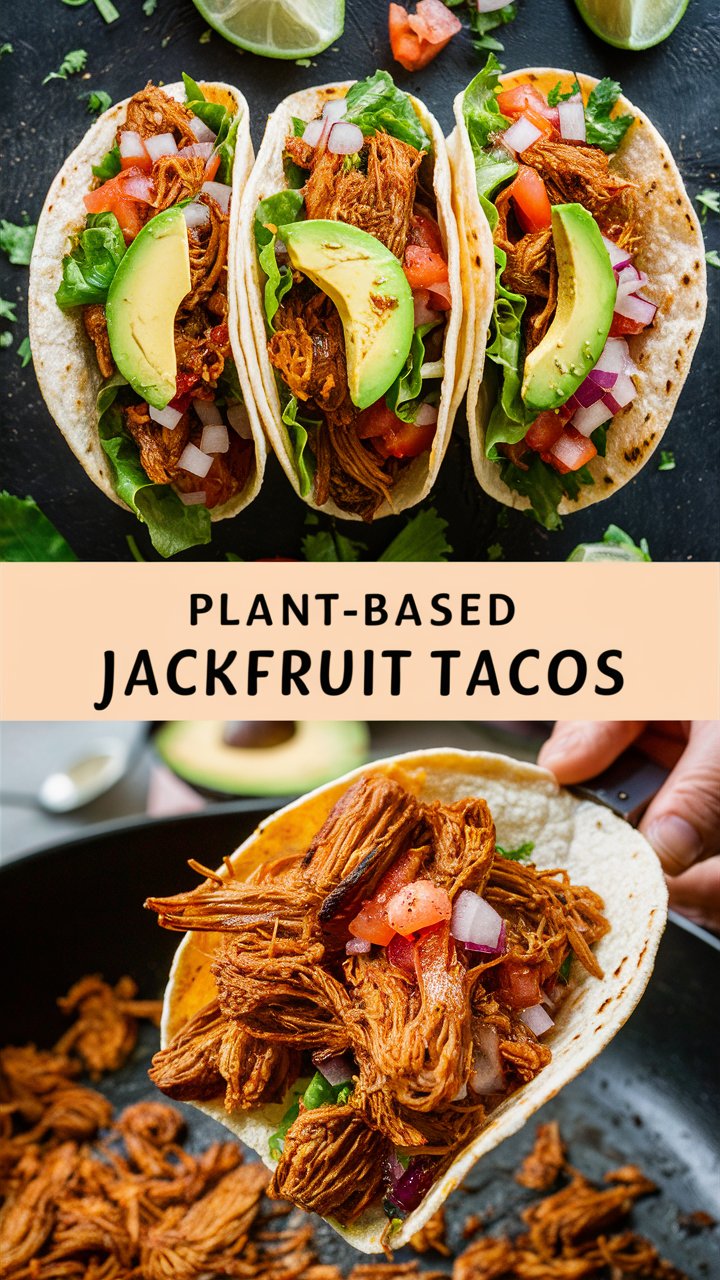 Plant-Based Jackfruit Tacos