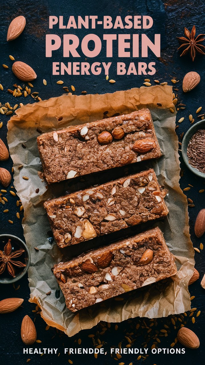 Plant-Based Protein Energy Bars