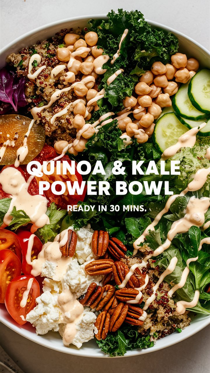 Quinoa and Kale Power Bowl