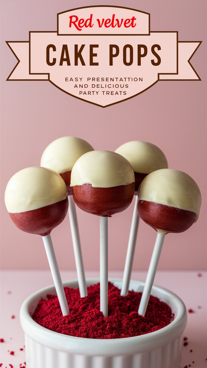 Red Velvet Cake Pops
