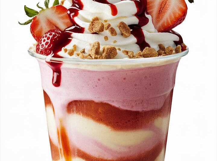 Strawberry Cheesecake Frappuccino That’s Actually Healthy & Delicious! 2025