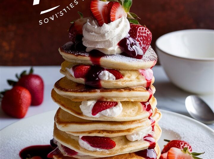 Strawberry Pancakes Made Easy – Light, Juicy, and Ready in 20 Minutes! 2025