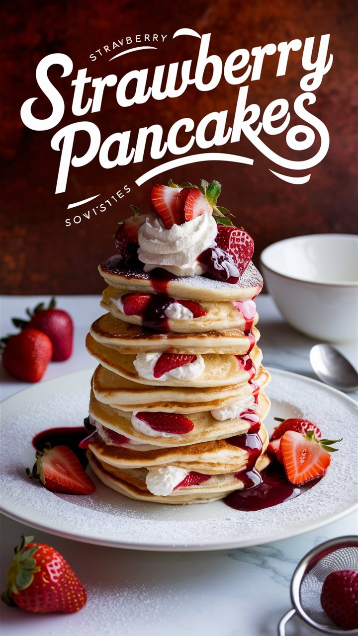 Strawberry Pancakes