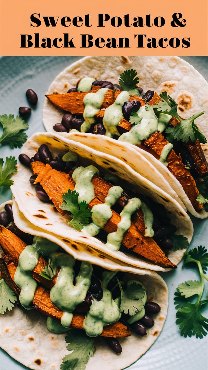 Sweet Potato & Black Bean Tacos