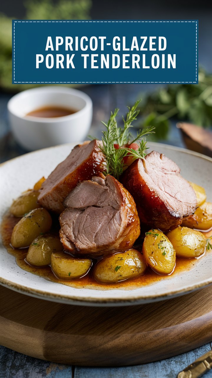 Apricot-Glazed Pork Tenderloin