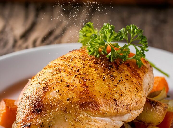 Balsamic Glazed Air Fryer Chicken Breasts (Bone-In, Juicy & Easy) 2025