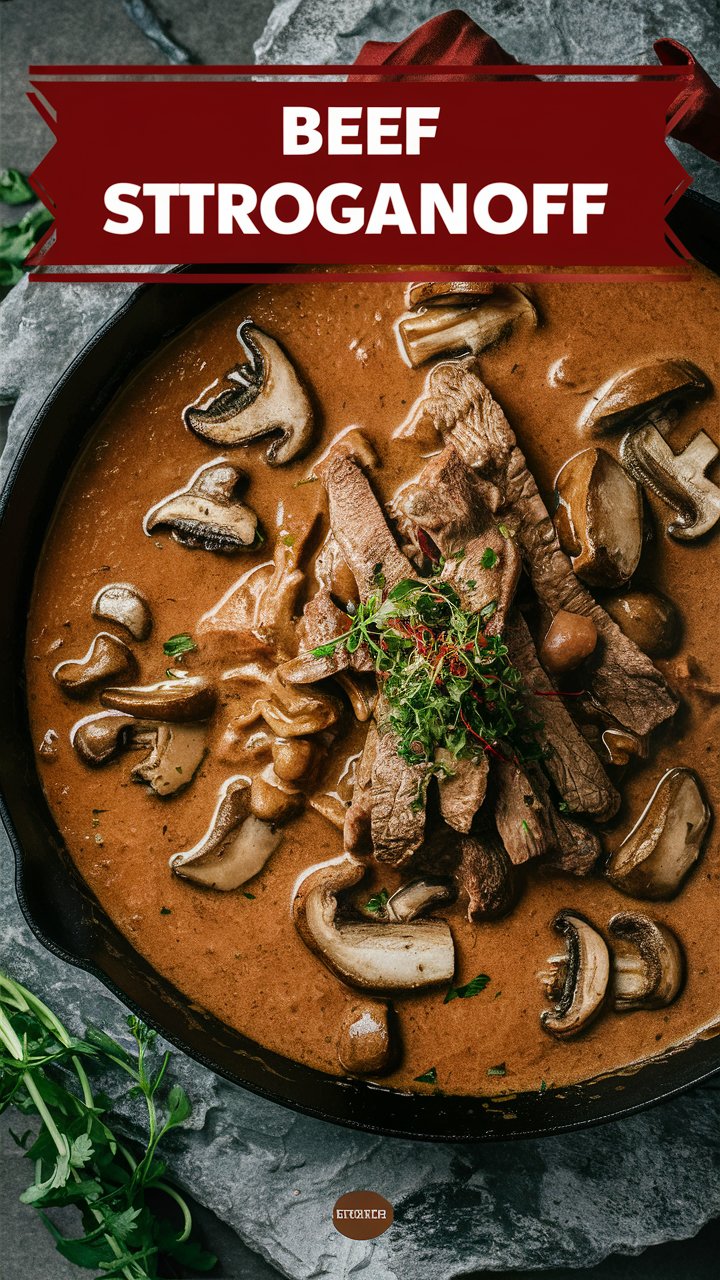 Beef Stroganoff
