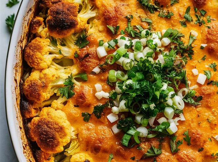 Easy Buffalo Chicken Cauliflower Casserole (Keto, Cheesy & Delicious!) 2025