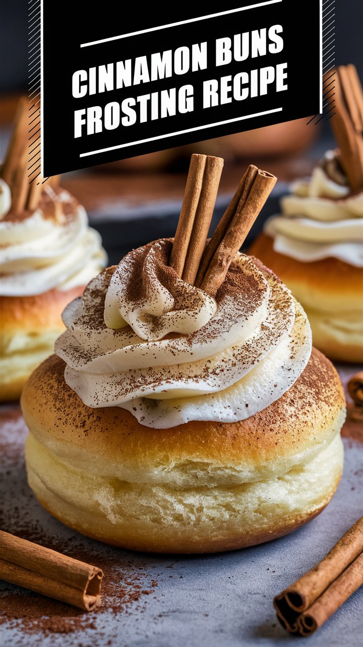 Cinnamon Buns Frosting Recipe