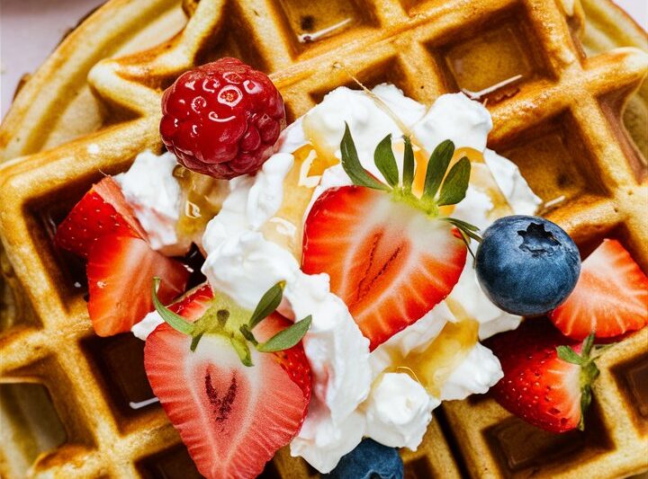 Fluffy Cottage Cheese Waffles – Easy, Healthy & Delicious! 2025