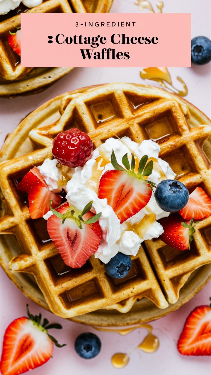 Cottage Cheese Waffles