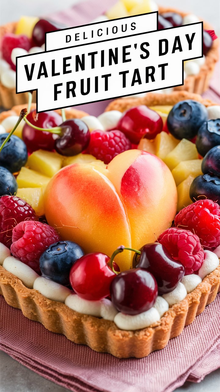 Delicious Valentine’s Day Fruit Tart