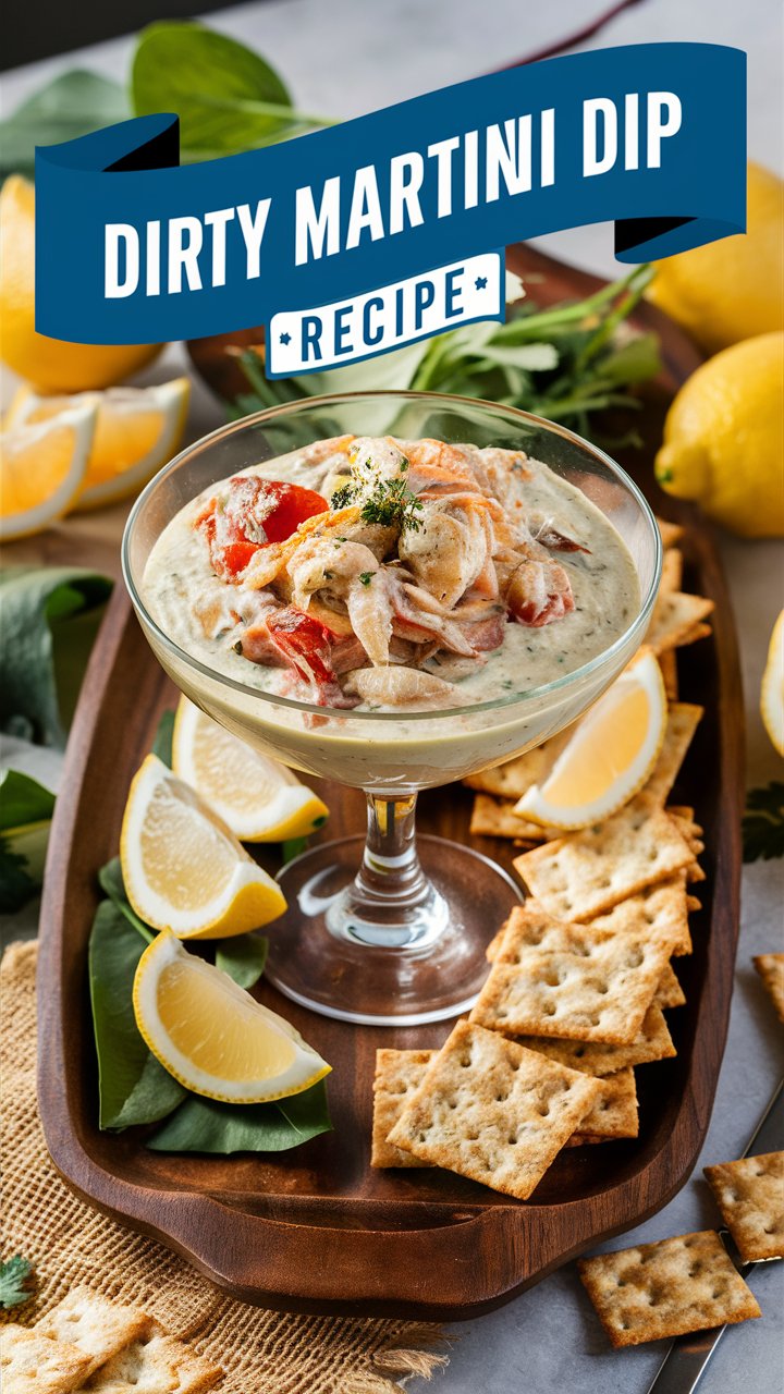 Dirty Martini Dip Recipe