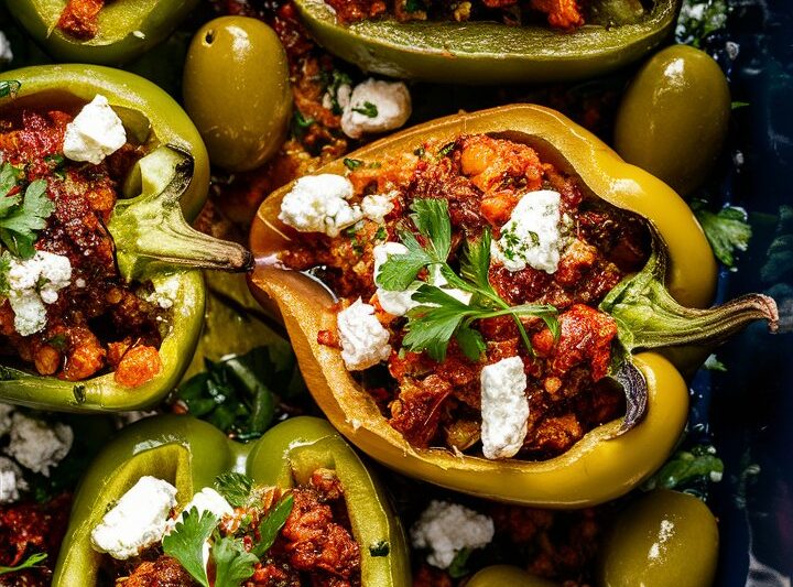 Delicious Greek Stuffed Bell Peppers – Easy & Healthy Recipe 2025