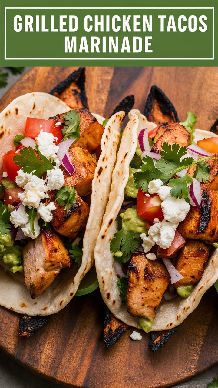 Grilled Chicken Tacos Marinade